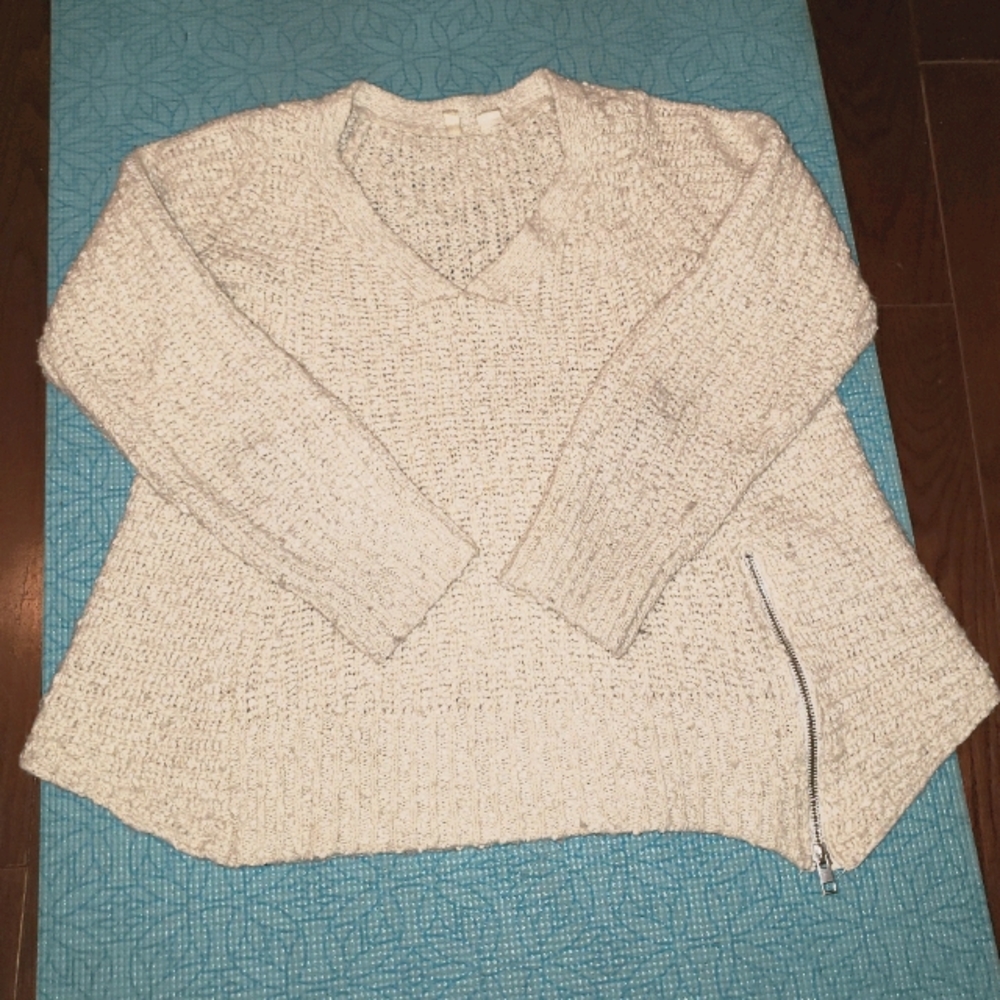 Moth by Anthropologie natural fiber sweater